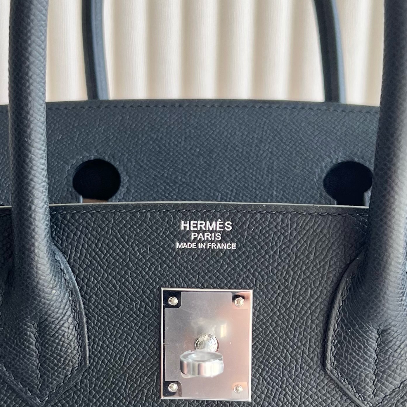 愛馬仕鉑金包價格Hermes Birkin 30 Epsom Leather Noir 黑色 銀色五金