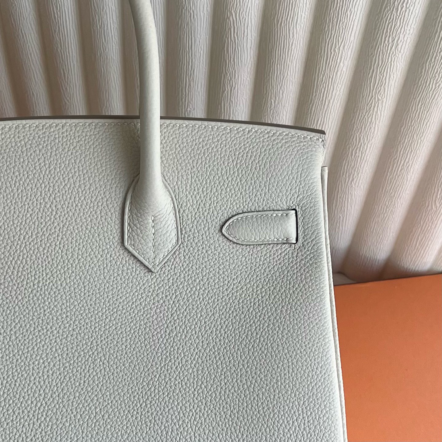 愛馬仕鉑金包圖片Hermes Birkin 30 Togo Leather Craie奶昔白 玫瑰金色五金-Qatar Kuwait Hermes Birkin Kelly Lindy bag 愛馬仕鉑金包圖片Hermes Birkin 30 Togo Leather Craie奶昔白 玫瑰金色五金