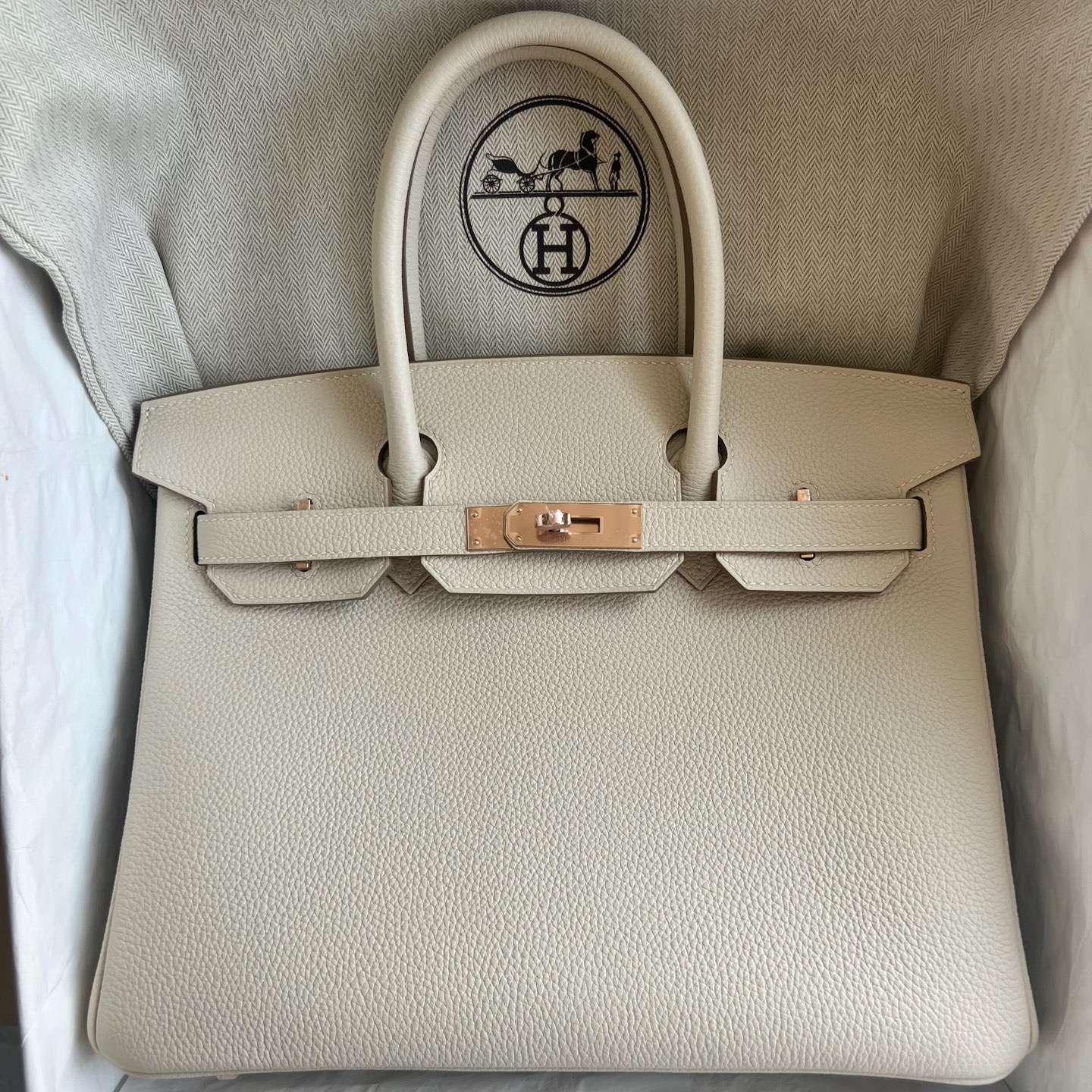 愛馬仕鉑金包圖片Hermes Birkin 30 Togo Leather Craie奶昔白 玫瑰金色五金-Qatar Kuwait Hermes Birkin Kelly Lindy bag 愛馬仕鉑金包圖片Hermes Birkin 30 Togo Leather Craie奶昔白 玫瑰金色五金