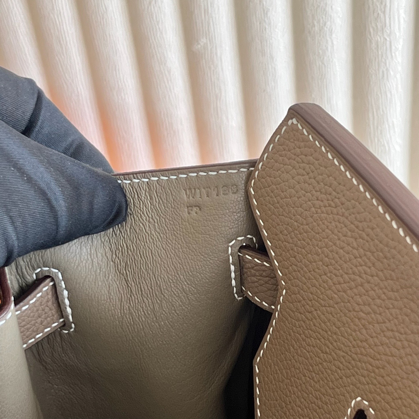 愛馬仕鉑金包圖片大全 Hermes Birkin 40 Togo Leather Etoupe大象灰 銀色五金