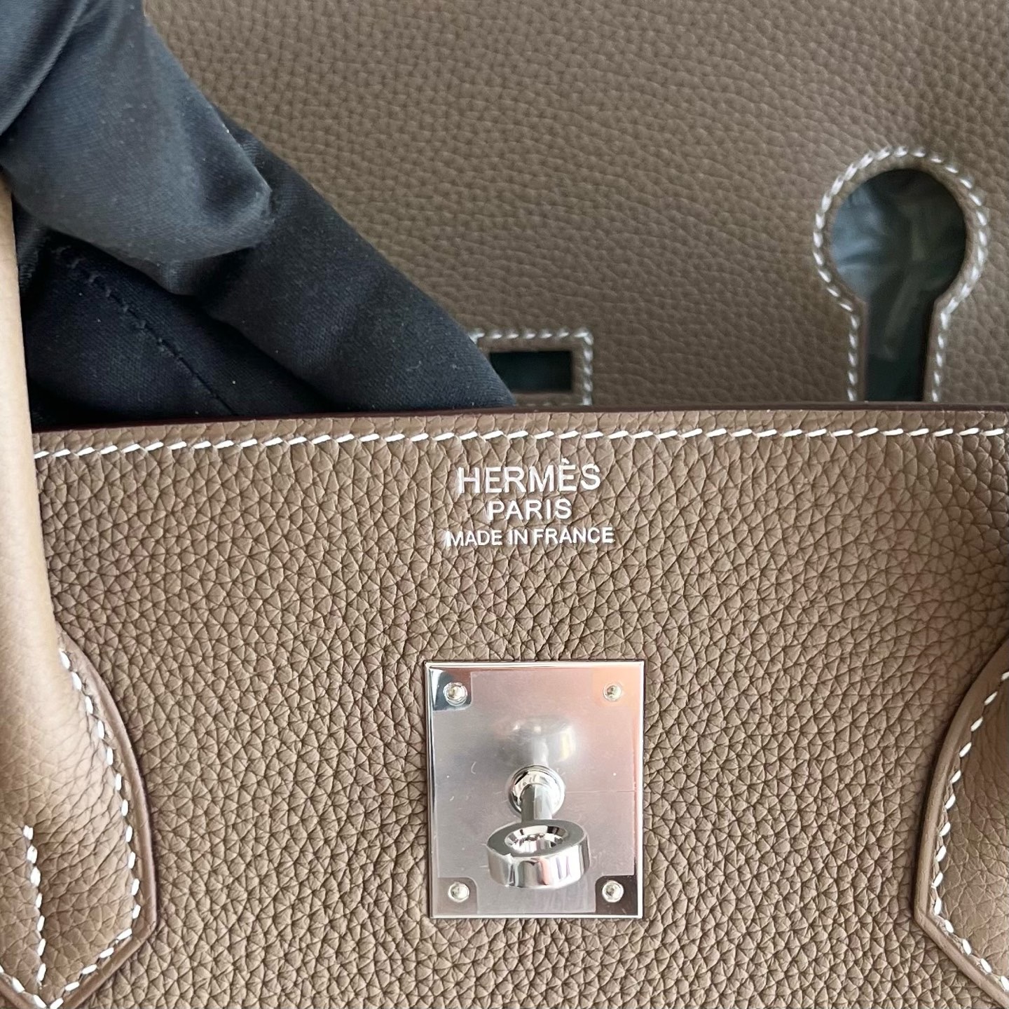愛馬仕鉑金包圖片大全 Hermes Birkin 40 Togo Leather Etoupe大象灰 銀色五金